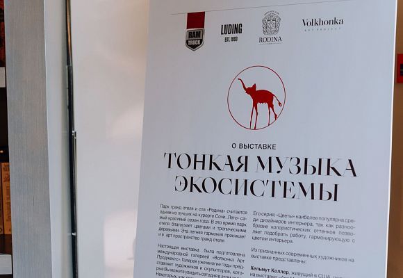 Открытие международной арт-выставки «Тонкая Музыка Экосистемы» в RODINA Открытие международной арт-выставки «Тонкая Музыка Экосистемы» в RODINA